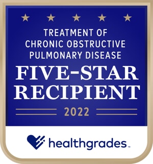 Five-Star Distinction for Treatment of COPD in 2022